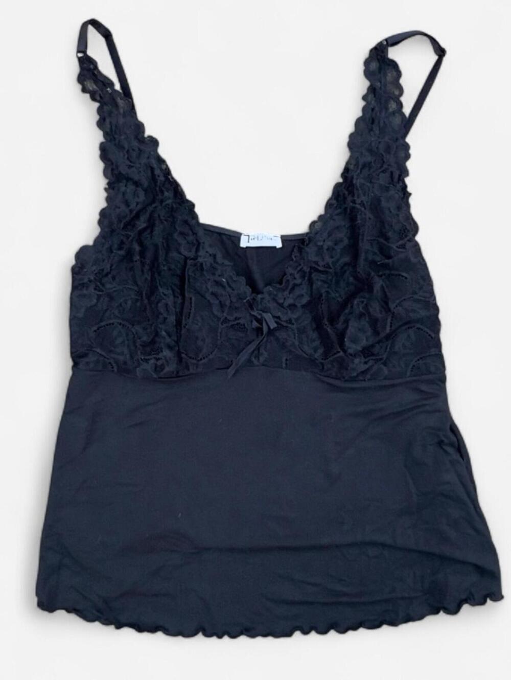 Felina Vintage Dark Fairy Lace Camisole Top